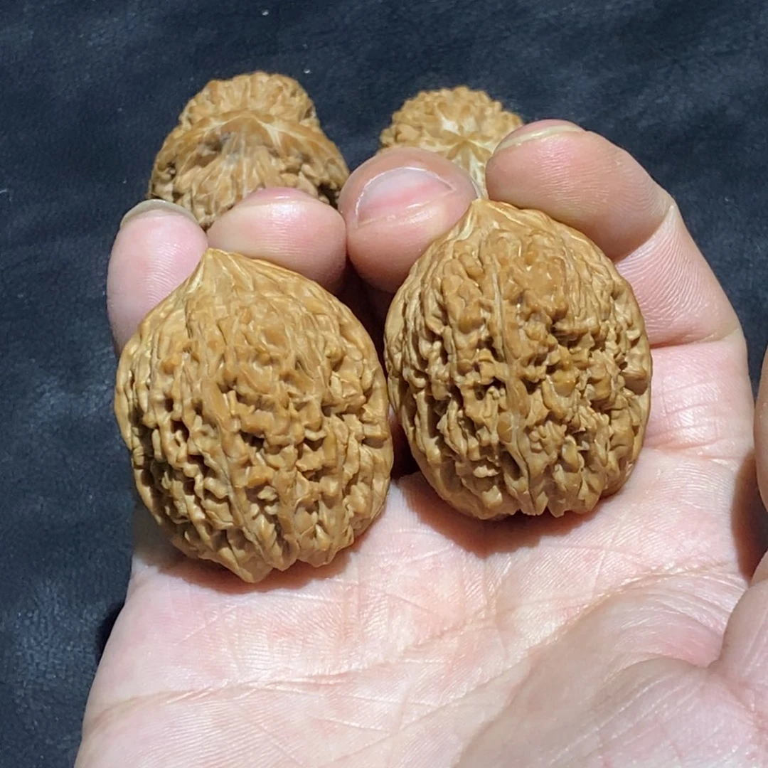 文玩核桃吊坠大蒜头全品无修34