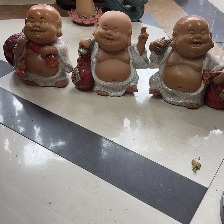 毛***豆有机玻璃陶瓷摆件