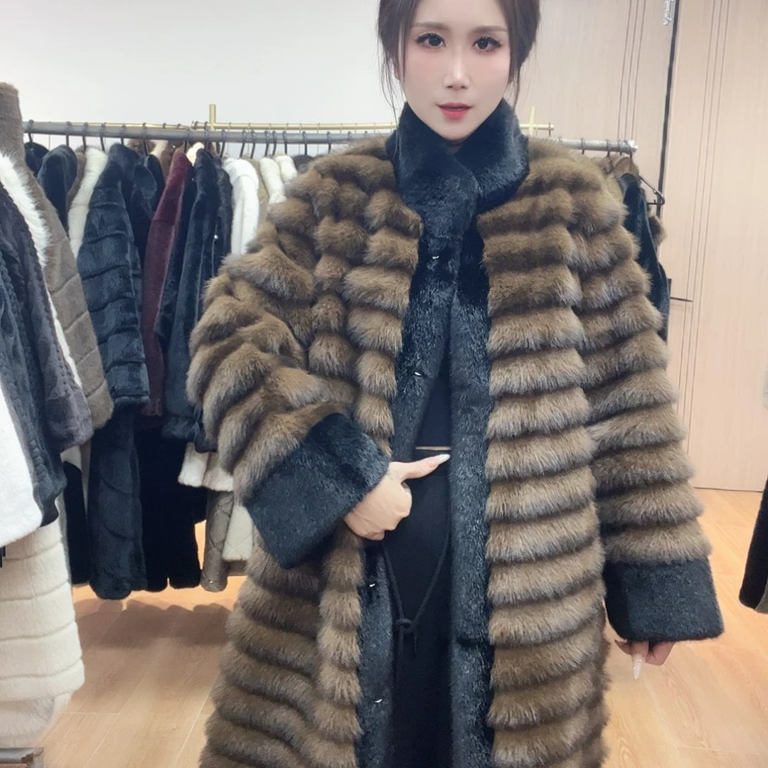 60号皮毛一体外套