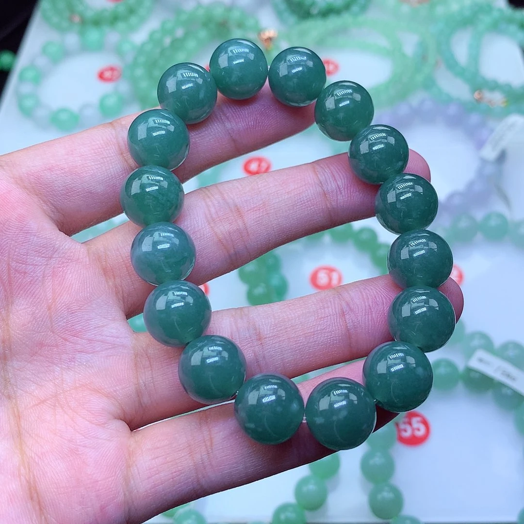 翡翠未镶嵌毛衣链