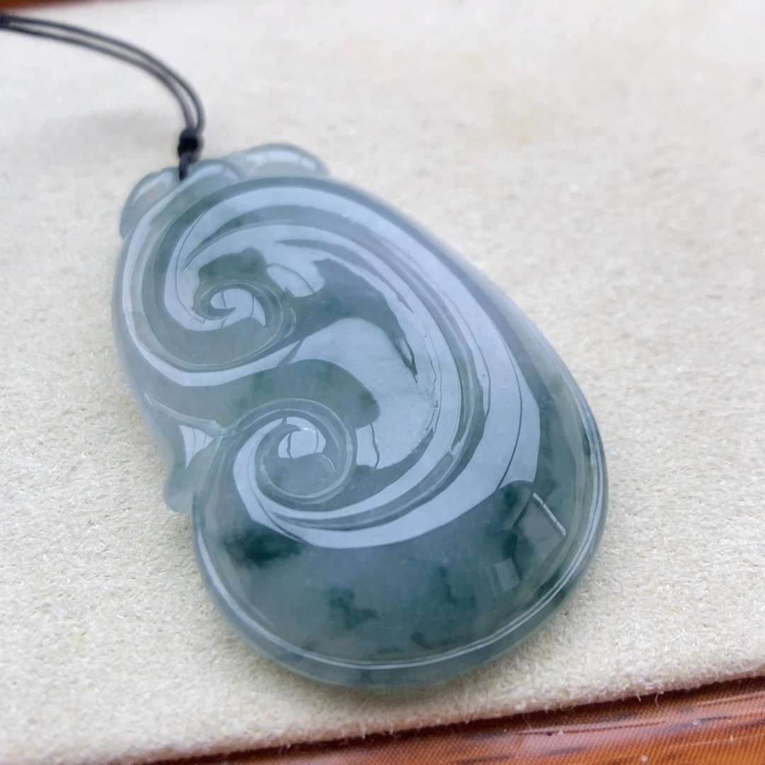 翡翠未镶嵌颈饰吊坠11