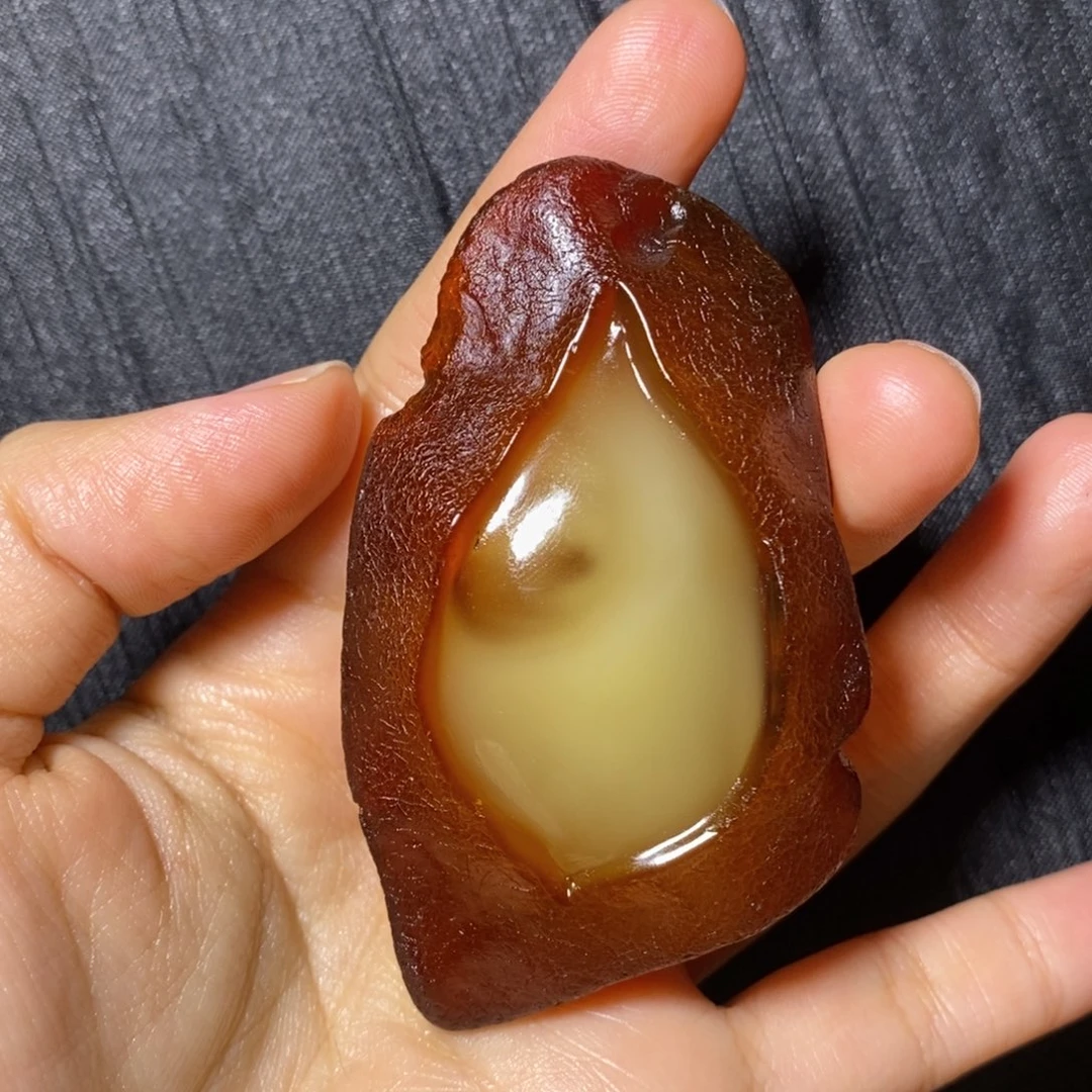 定制琥珀记***头琥珀蜜蜡吊坠