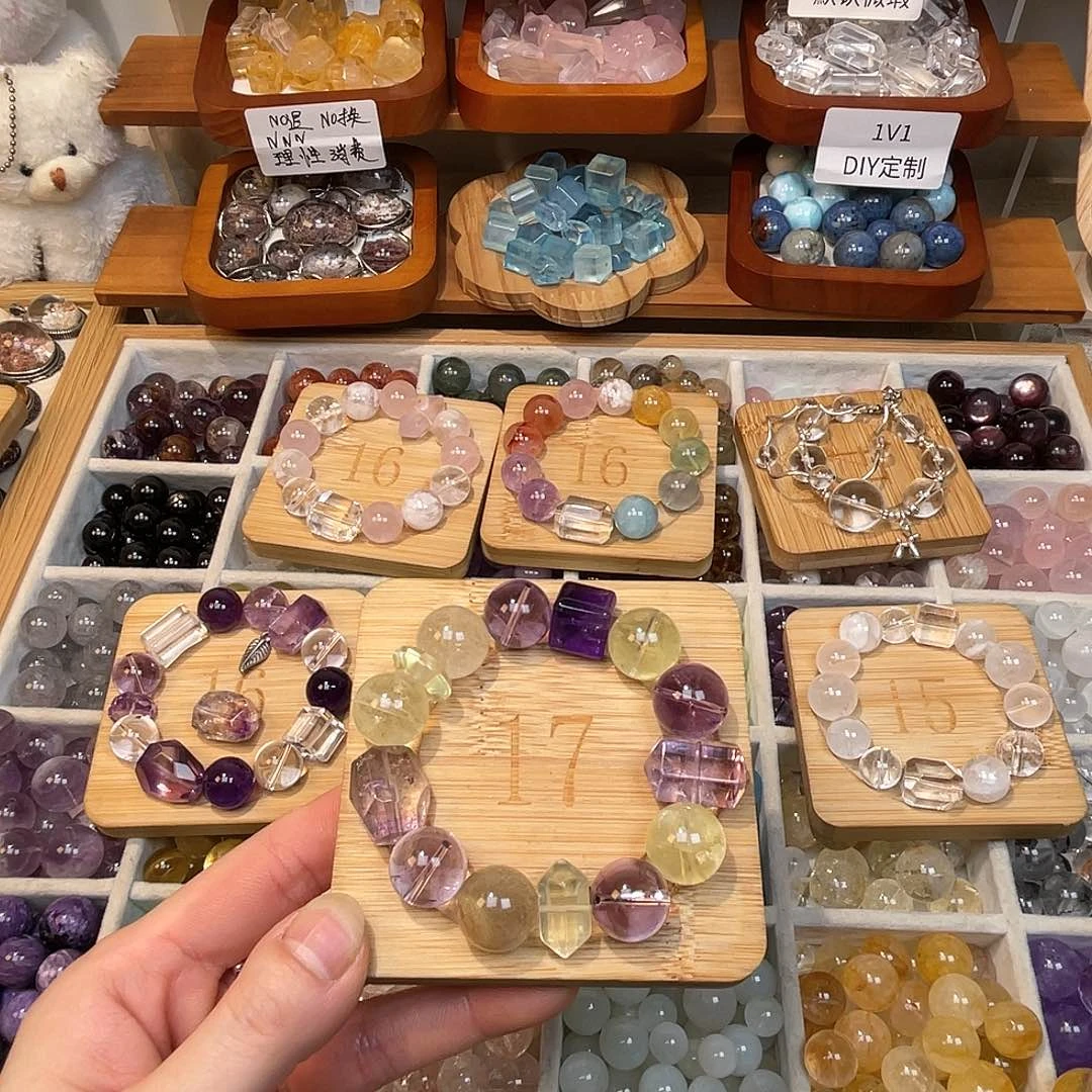 烟晶手链合金时*?