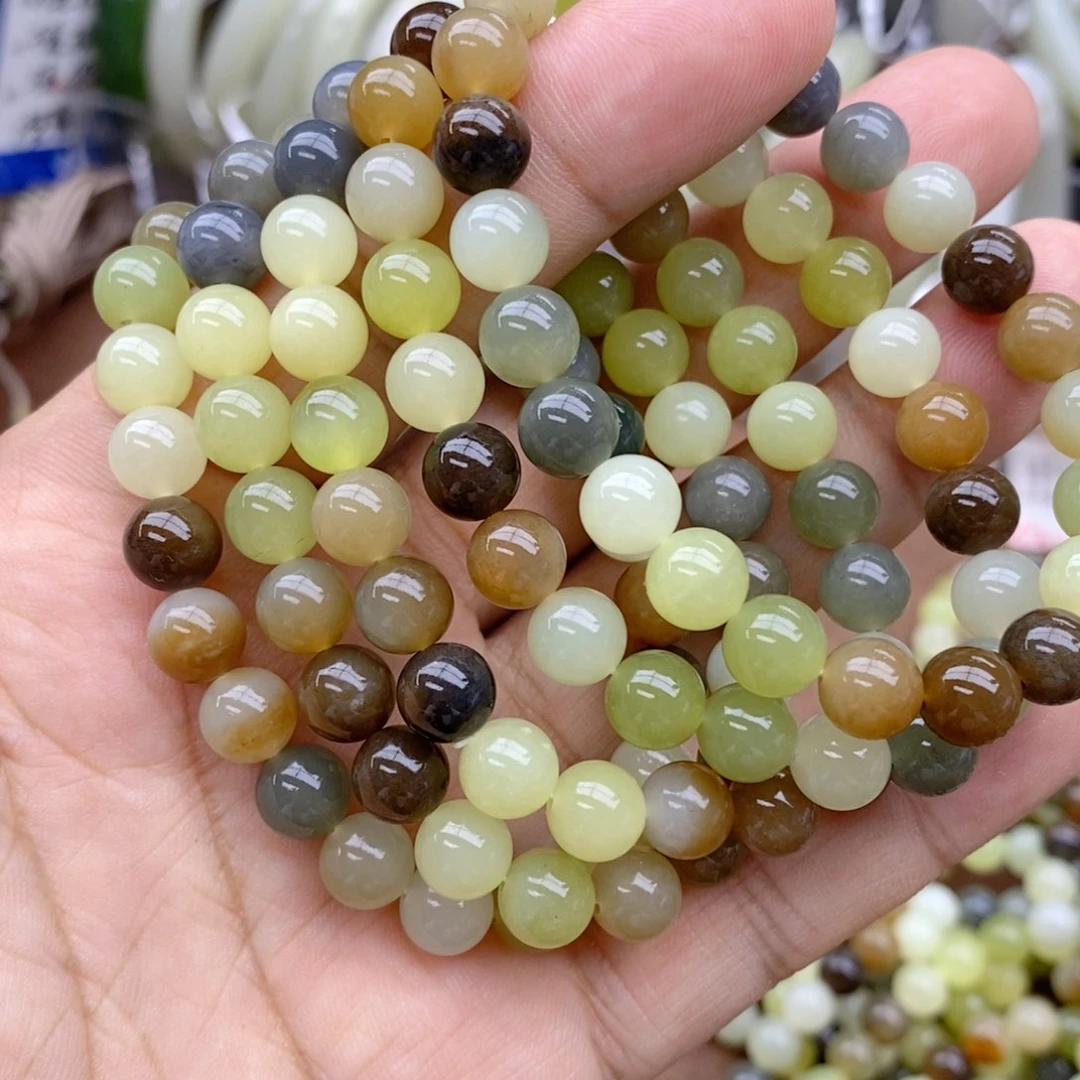 手串未镶嵌和田玉卡8