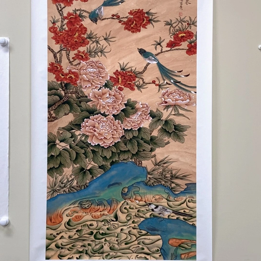 国画于往之四尺精品佳作