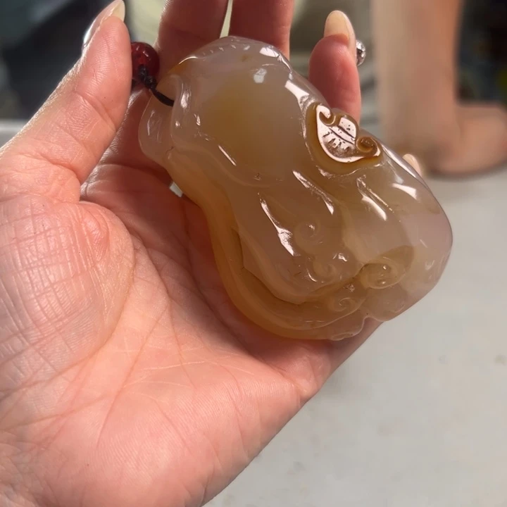 玛瑙/玉髓吊坠(不含链)未镶嵌