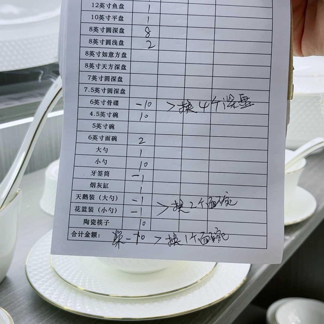 瓷景德镇骨质瓷餐具