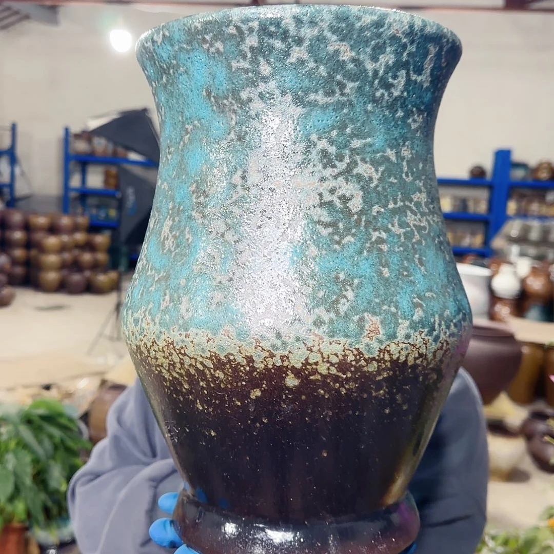 紫砂花盆高30口20