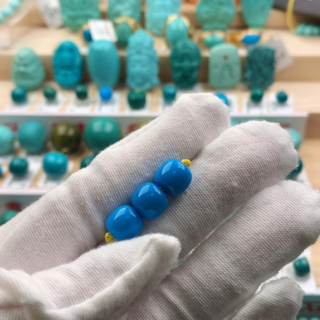 绿松石未镶嵌配饰9.0