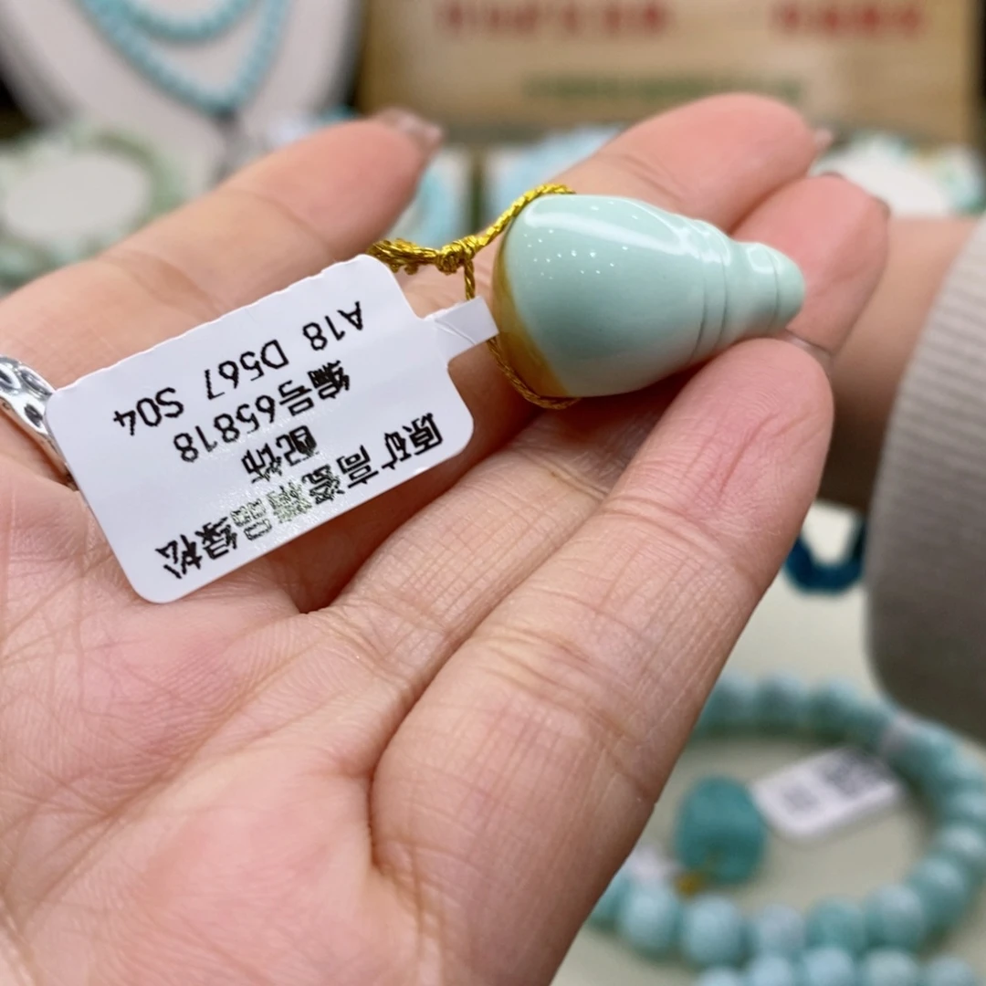 绿松石珠宝奇石未镶嵌老****7