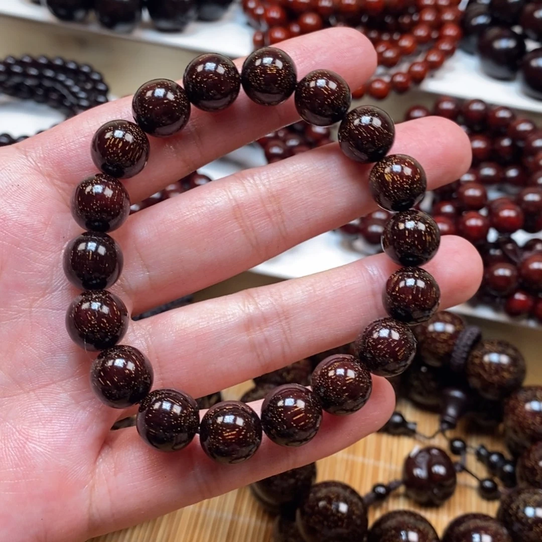 檀香紫檀（小叶紫檀）1.0满星单圈