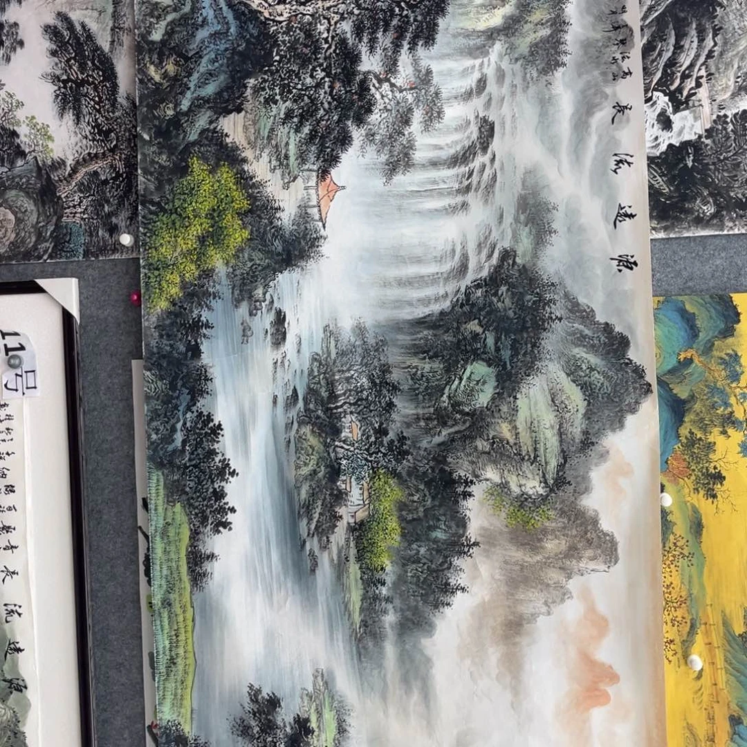 、***張国画明月的直播间666