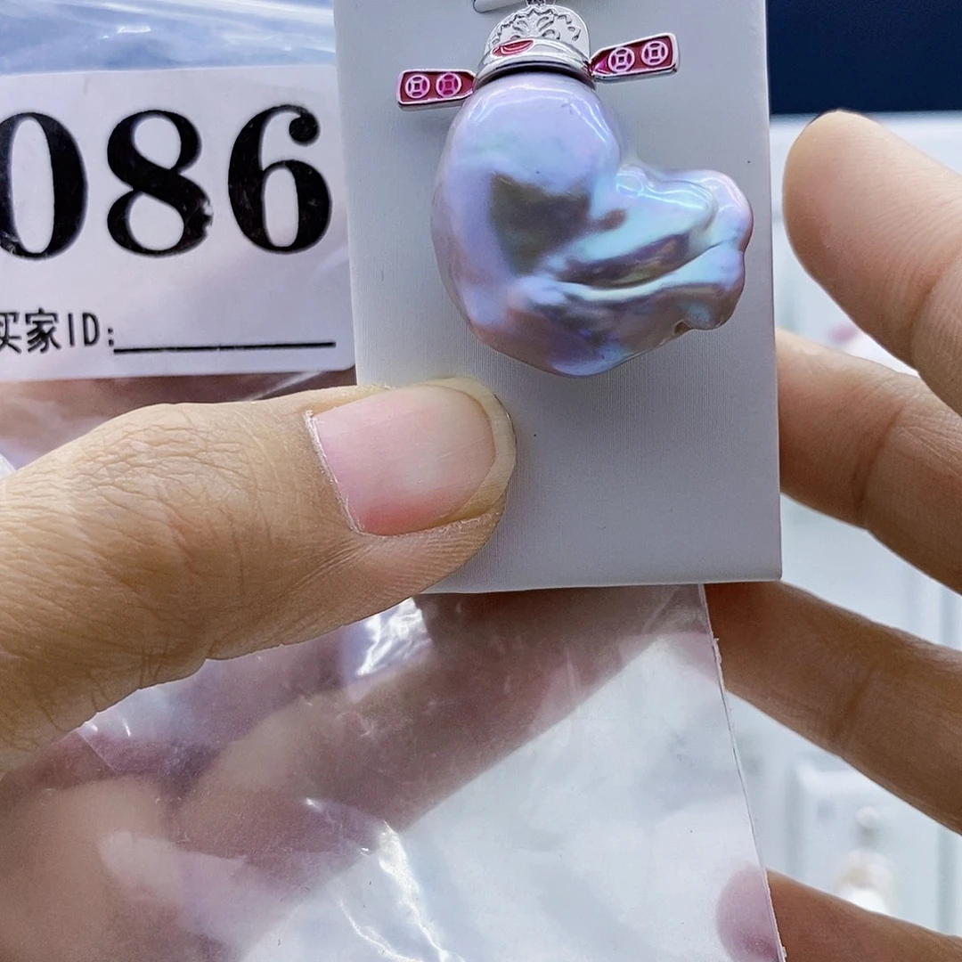 淡水珍珠颈饰钛钢