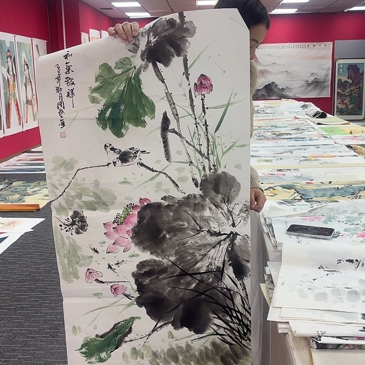 国画国画作品纯手绘
