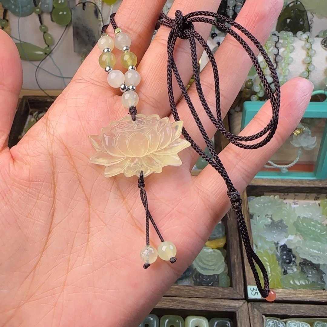 蛇纹石玉岫玉未镶嵌