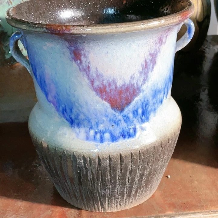 紫砂花盆瑕疵20.22花盆