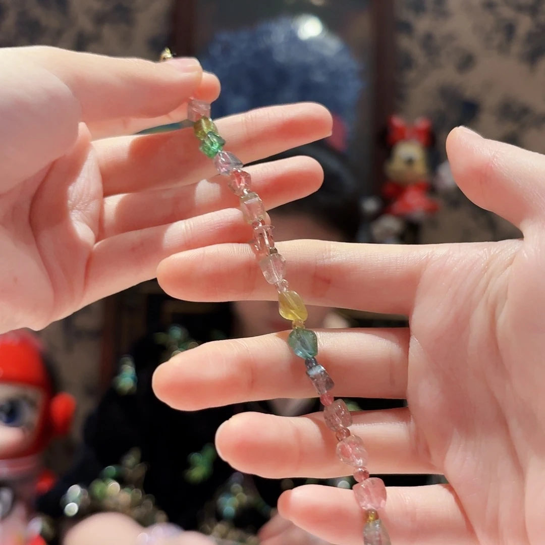 未镶嵌手串碧玺手链