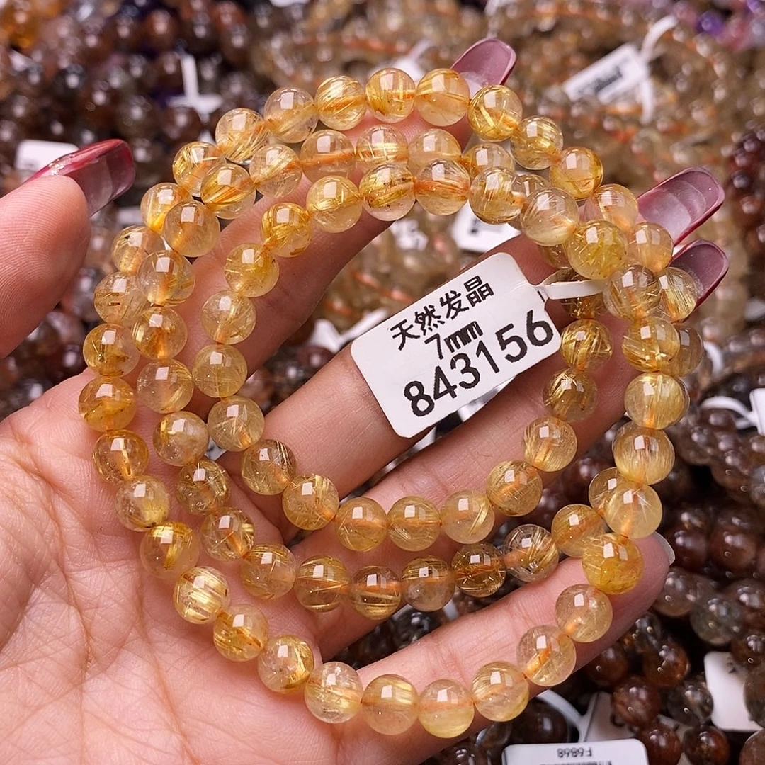 水晶手链未镶嵌水