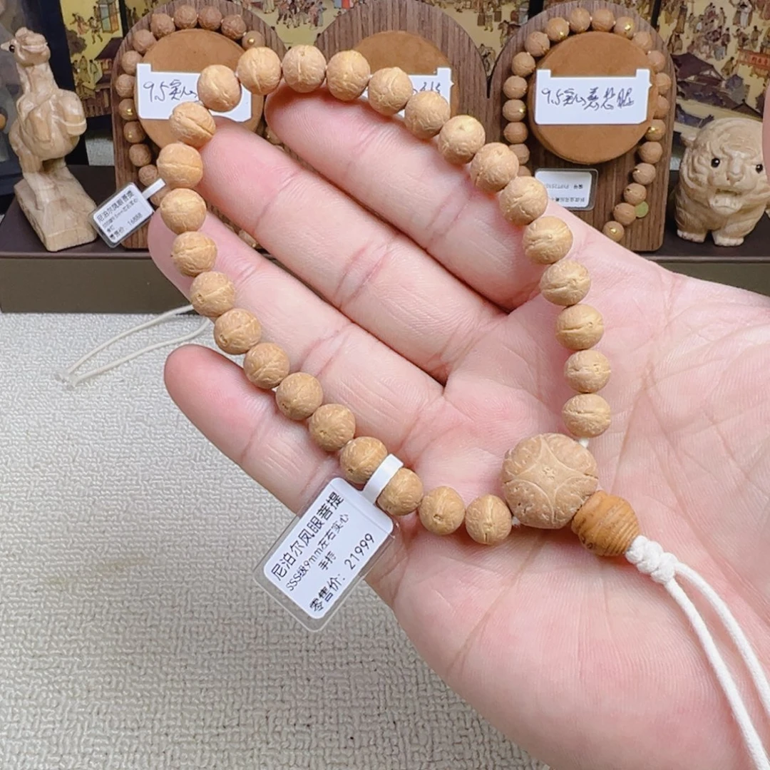手串凤眼菩提8.8-9.2mm实心手持27颗