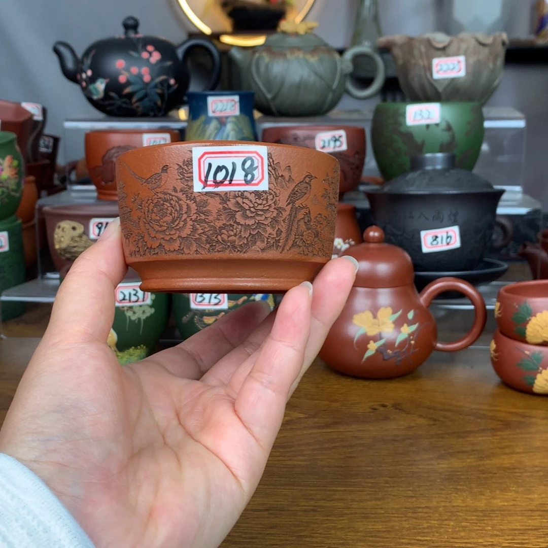 茶杯紫砂宜兴紫砂茶具