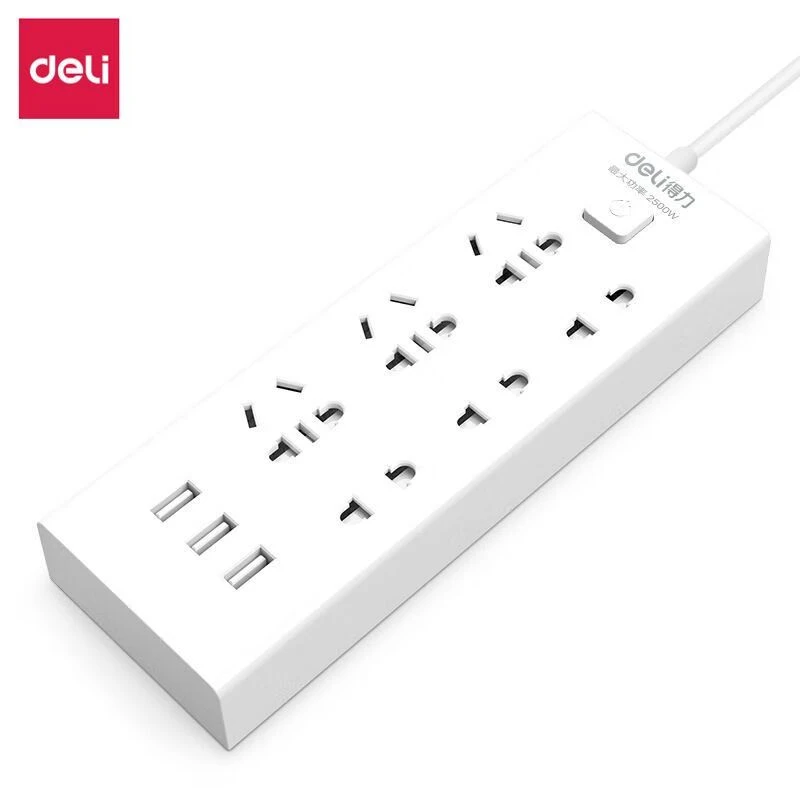 得力18283电源插座转换器（以主播展示为主）