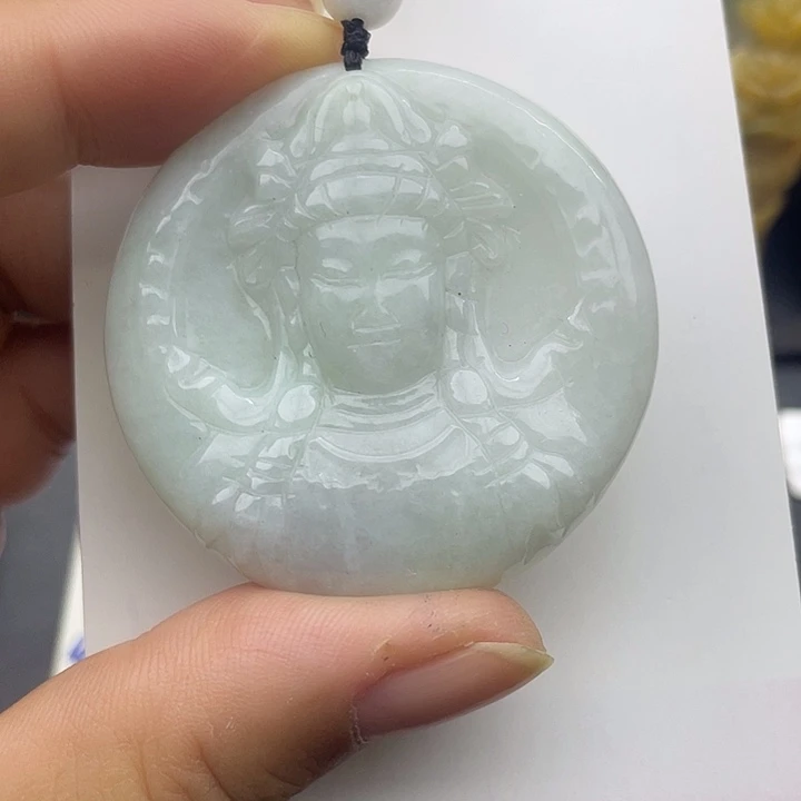 翡翠未镶嵌颈饰天然翡翠