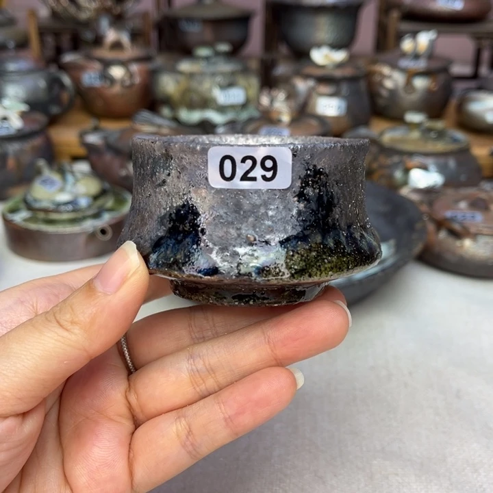 壶果*裸柴烧陶瓷茶具