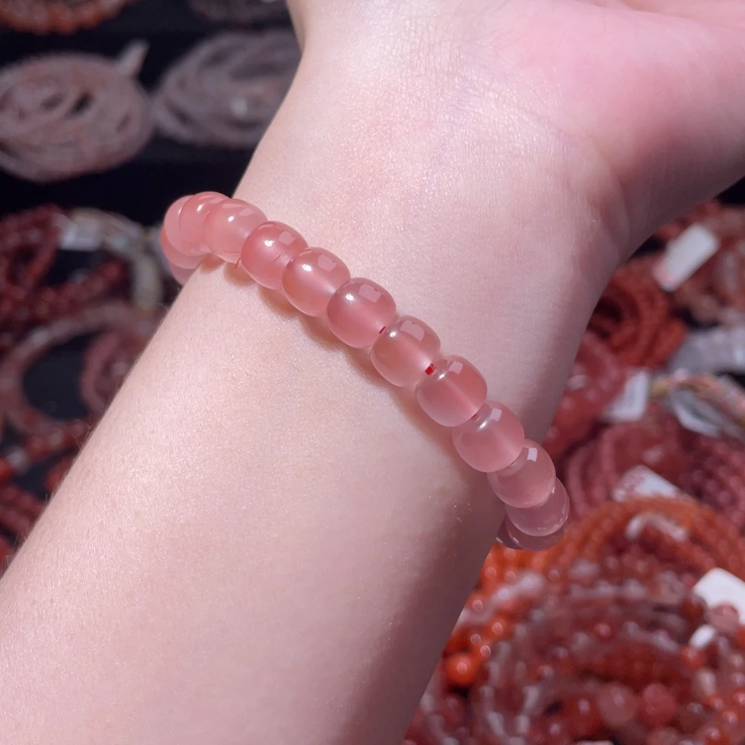 南红玛瑙未镶嵌20358咪冰粉老型1334