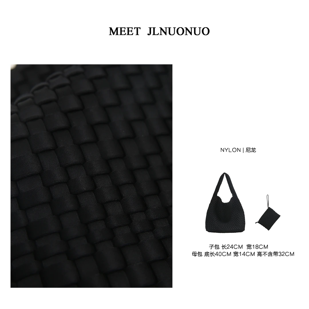 JLNUONUO   编织腋下子母单肩包包