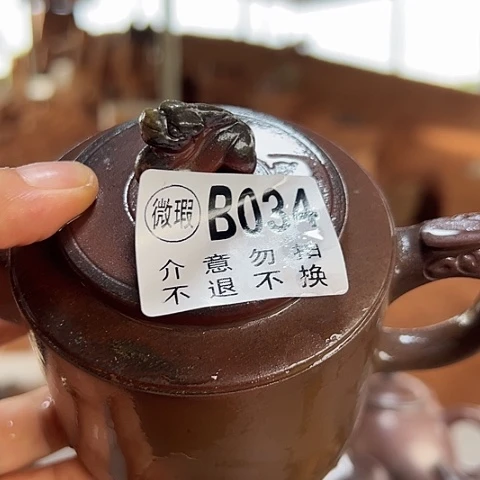 戬谷龙窑柴烧茶壶034