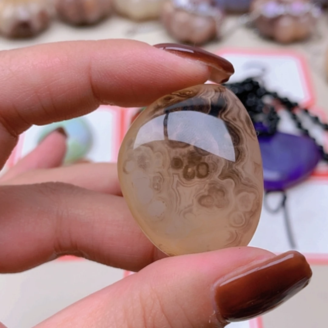 【闪购商品】未镶嵌玛瑙/玉髓珠宝半成品俺**下