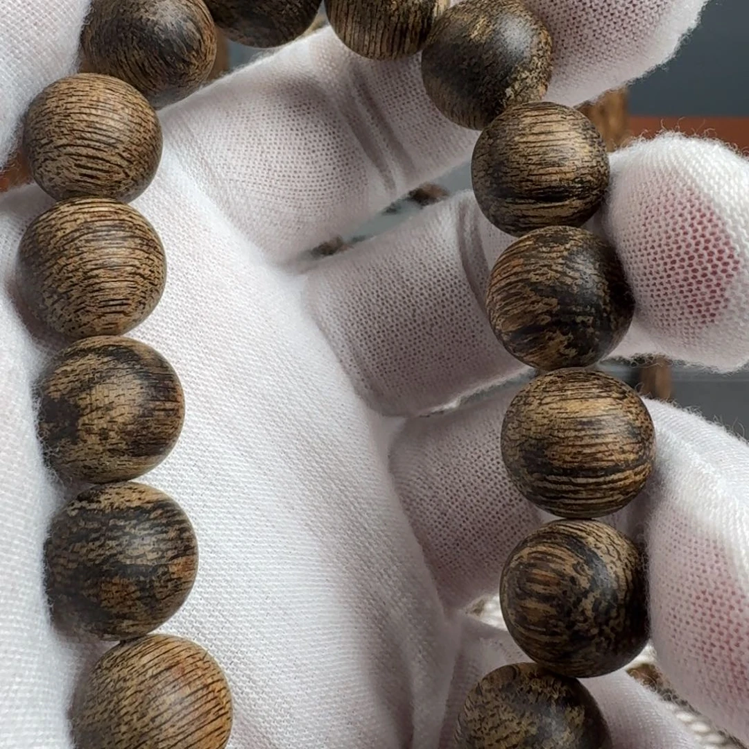 沉香手串正区莱特岛单圈沉香手串1.3规格17.1克