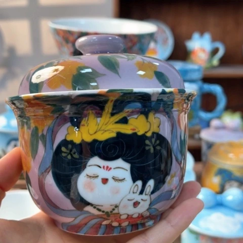 炉景德镇釉下手绘陶瓷