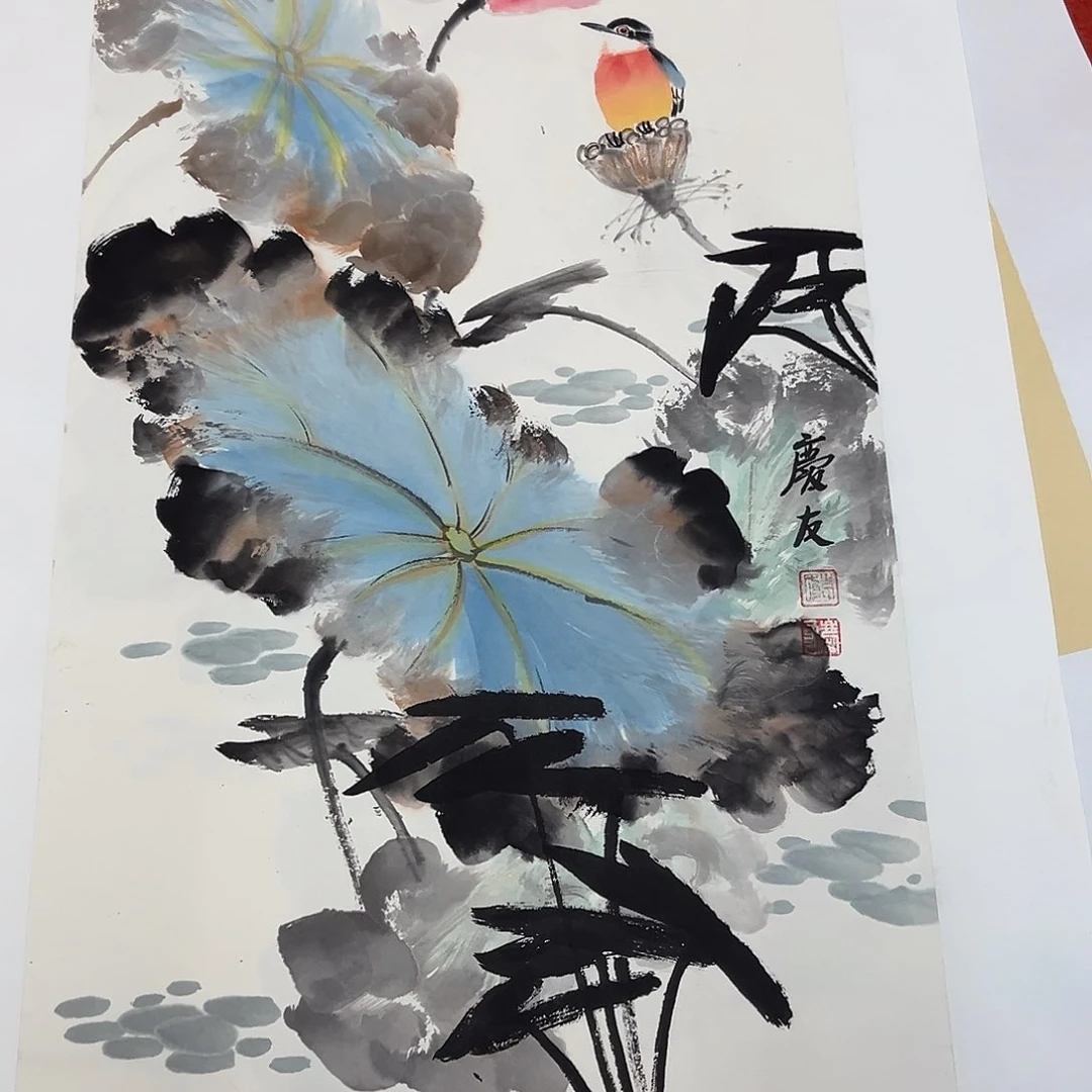 国画满艺字画手绘作品