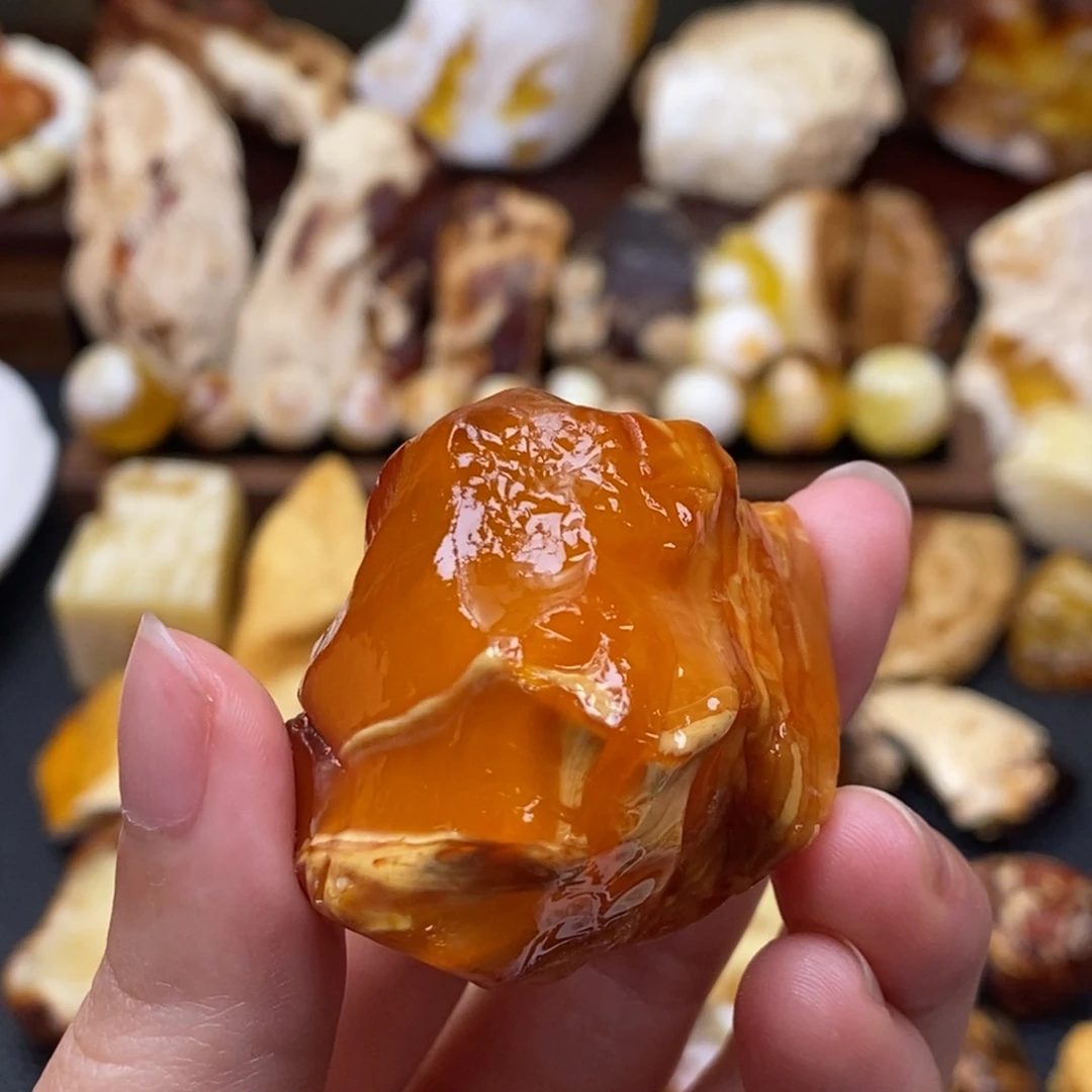 未镶嵌定制琥珀蜜蜡
