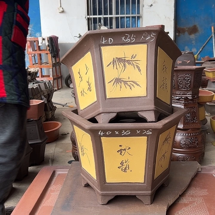 花盆紫砂紫砂花盆