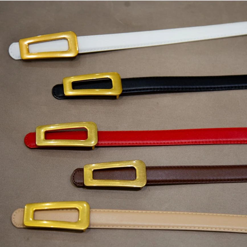 EDFNOT/杨红霞汝意腰带/双C/小香风/猪鼻子腰带优雅时尚经典款