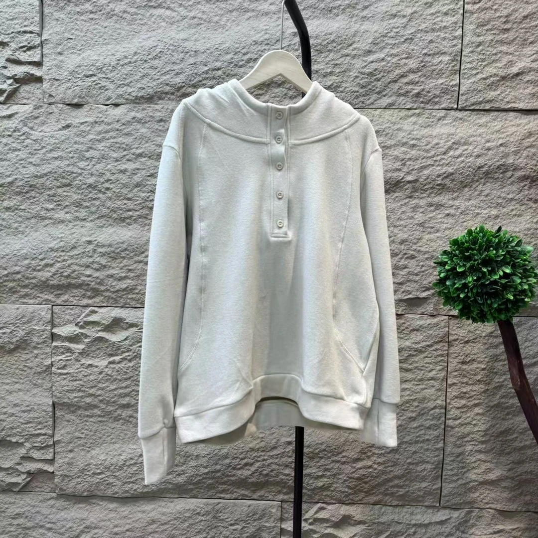 8263新款加绒加厚冬季简约休闲百搭连帽卫衣