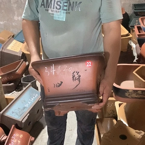 花盆紫砂手工艺品