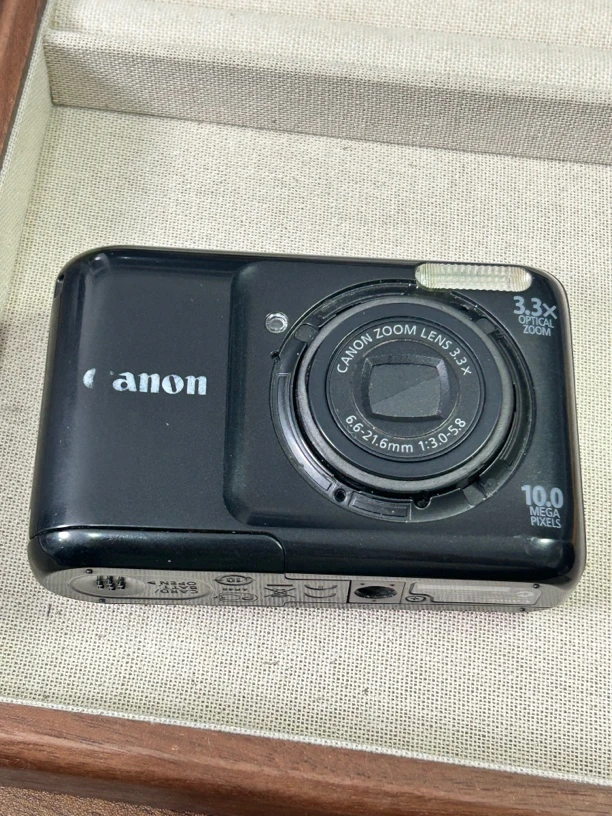 9新 Canon/佳能 a800 黑色 微瑕 ccd数码相机 用五号电池