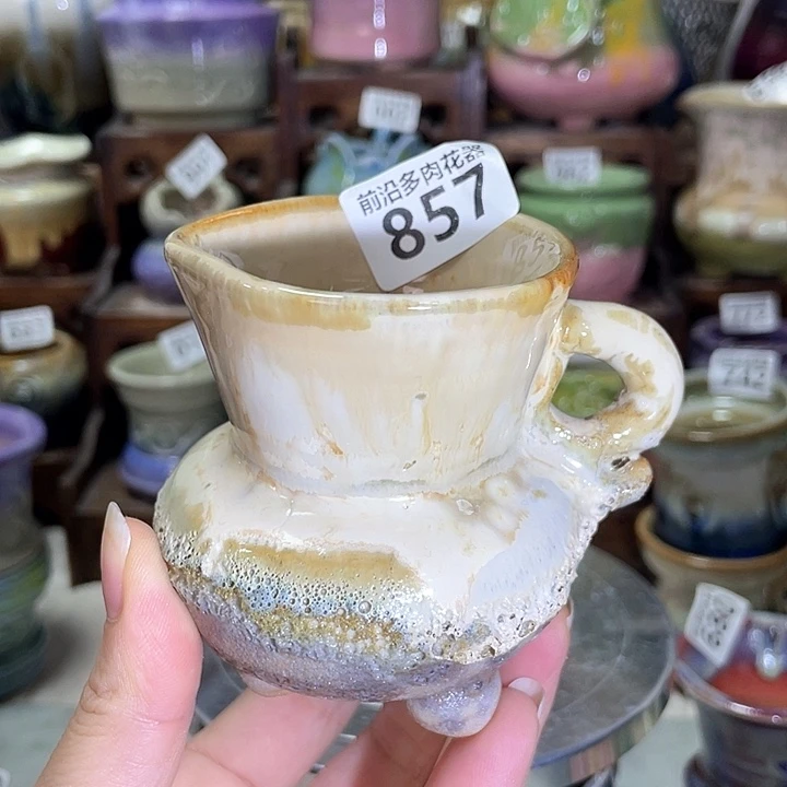 红陶内口径6高度8