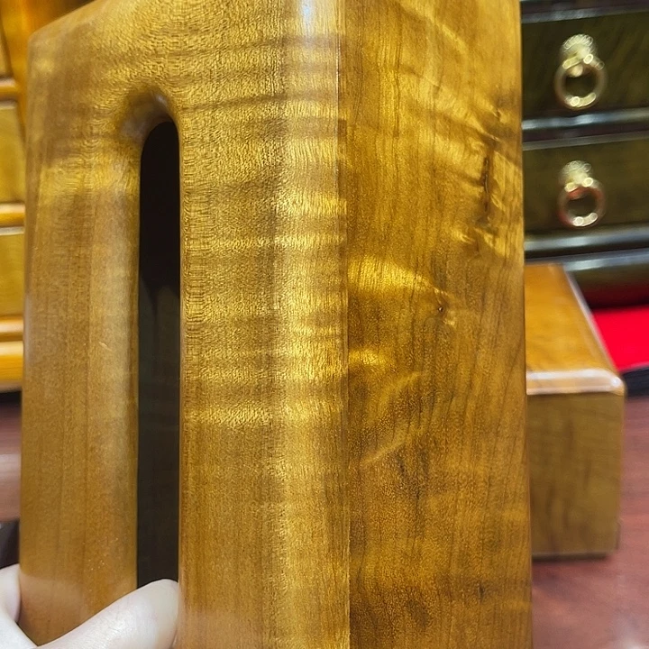 家具乌木类金丝楠木纸巾盒