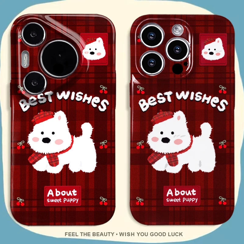 适用于苹果16华为OPPO小米VIVO高颜值潮流简约软菲林手机壳CA0573