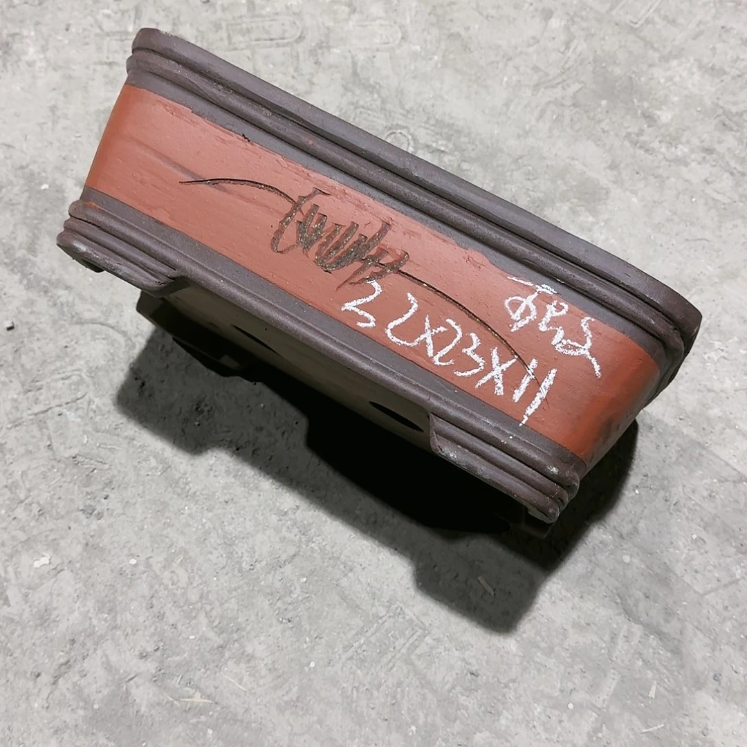 紫砂宜兴紫砂花盆，现货发