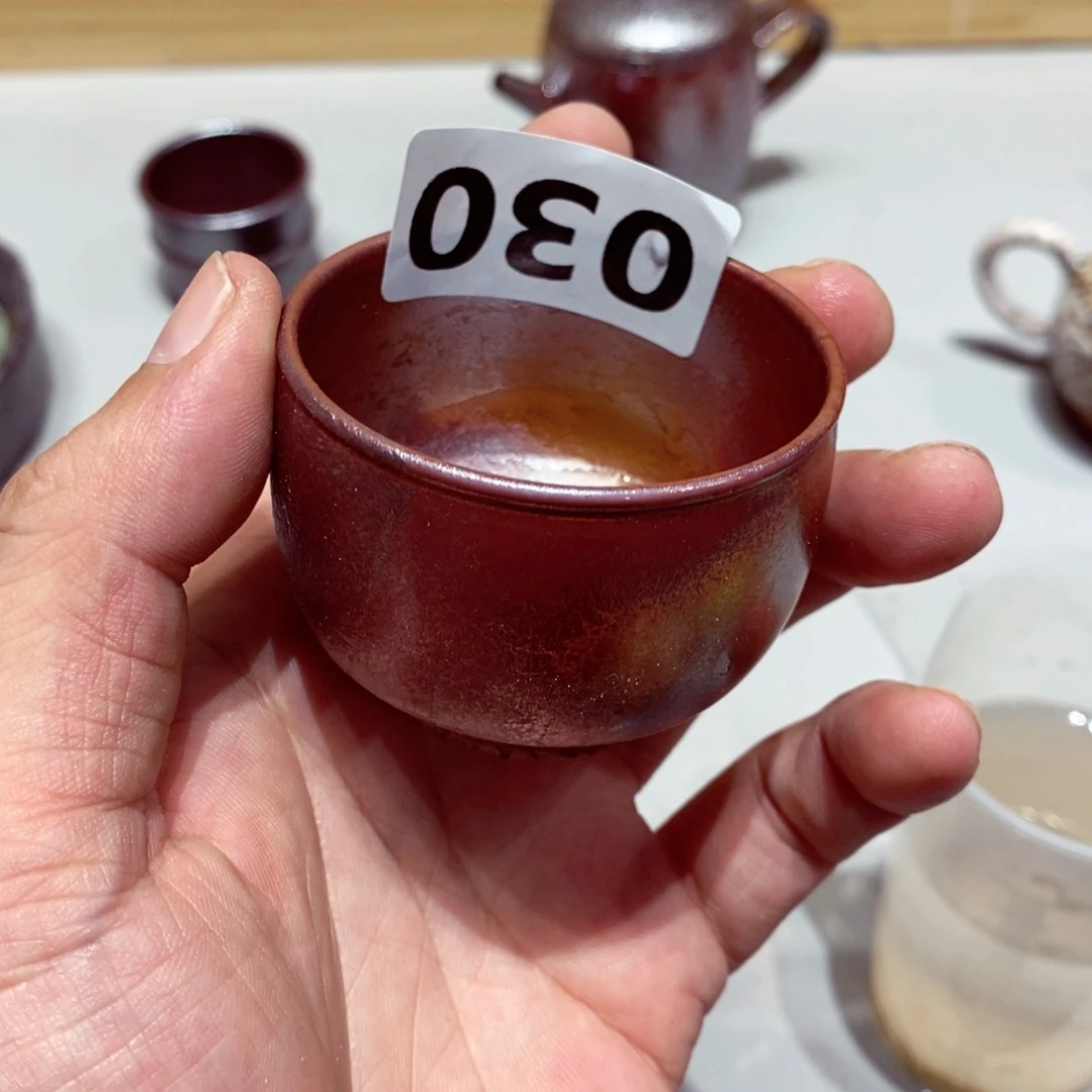 柴烧茶具套杯子装