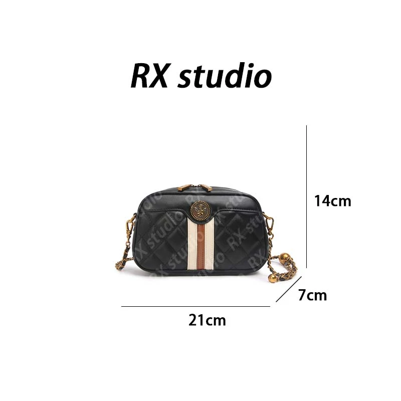 【瑞熙高定】SKL-5635-黑色-轻奢小众设计感时尚百搭ins女士包包