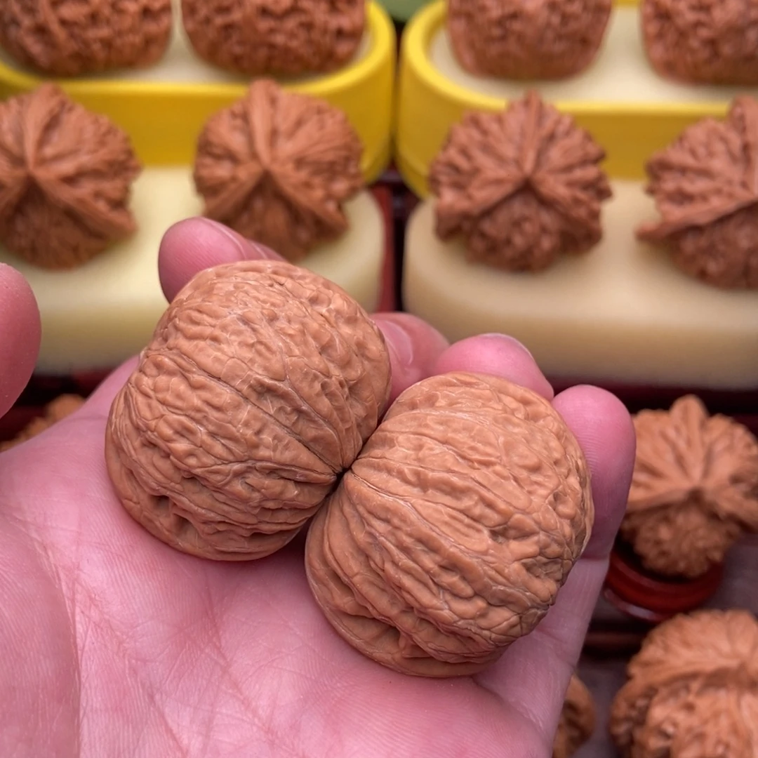 づ***茶把件文玩核桃精品铁锤38