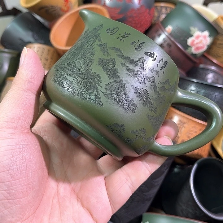 茶杯紫砂全手工紫砂主人杯