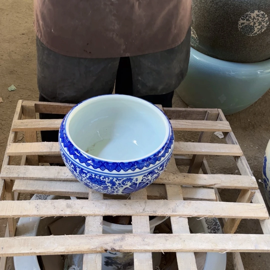 瓷片缠枝莲23高12888888888888888