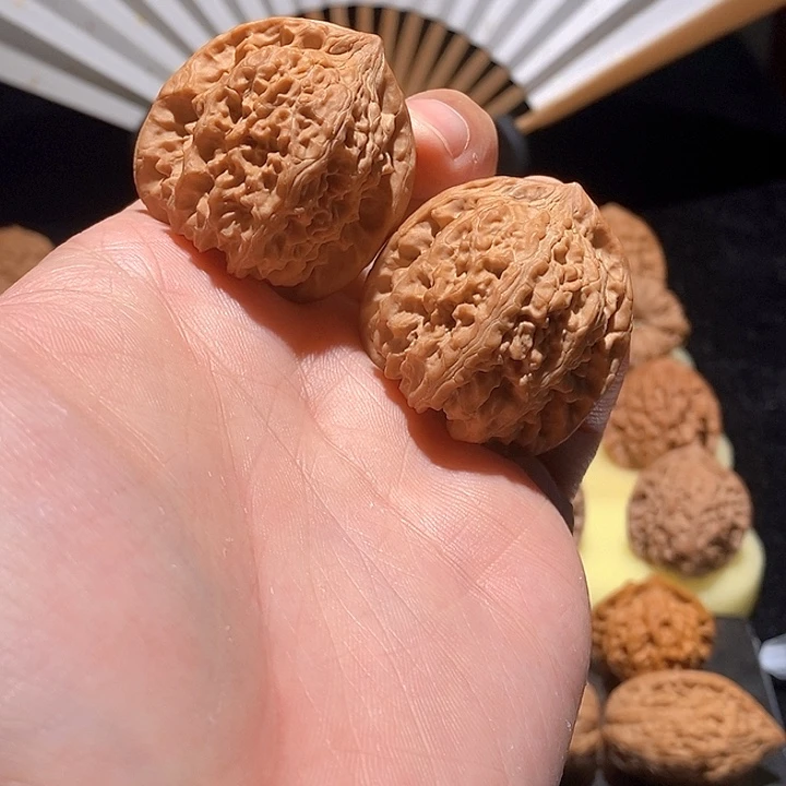 文玩核桃手把件龙门马蹄